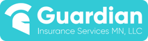 Guardian Insurance Services MN, LLC - Teal background with a spartan helmet